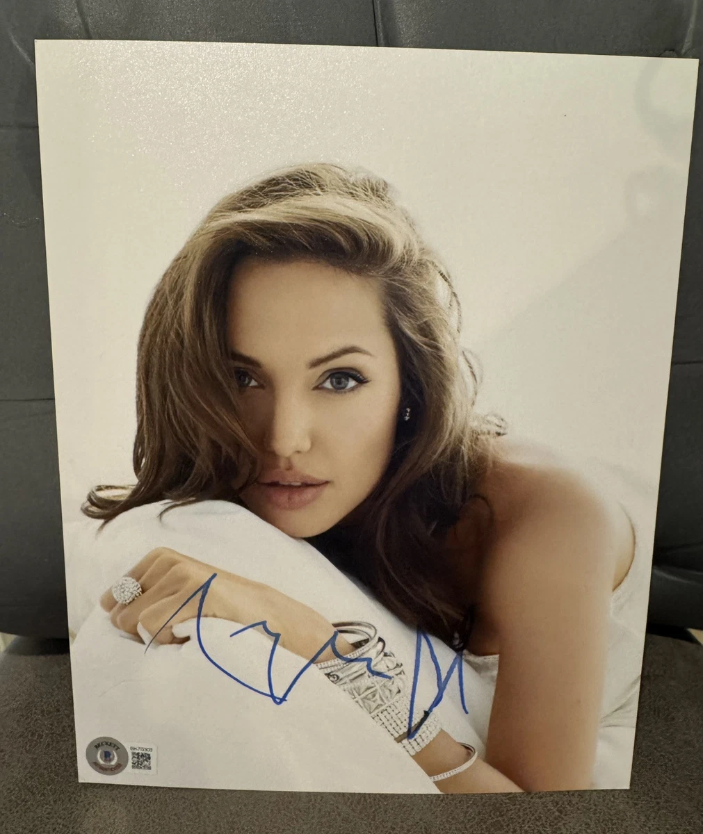 angelina jolie autograph products for sale | eBay