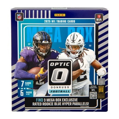 2025 Panini Donruss Optic Football Trading Cards Mega Box | eBay