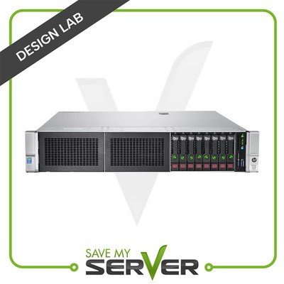 HP ProLiant DL380 Server Design Lab - 8 Bay - 2x Intel E5-2600 V4