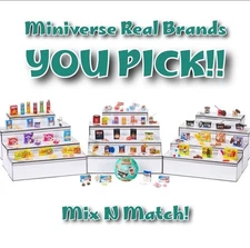 🥪🍩🍴 REAL BRANDS ♡ YOU PICK! ♡ Miniverse ♡ Brand NEW and HTF!