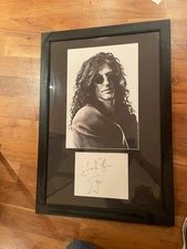 HOWARD STERN DJ CELEBRITY HUGE  SIGNED CUT & PHOTO 23X33 FRAMED COLLAGE JSA