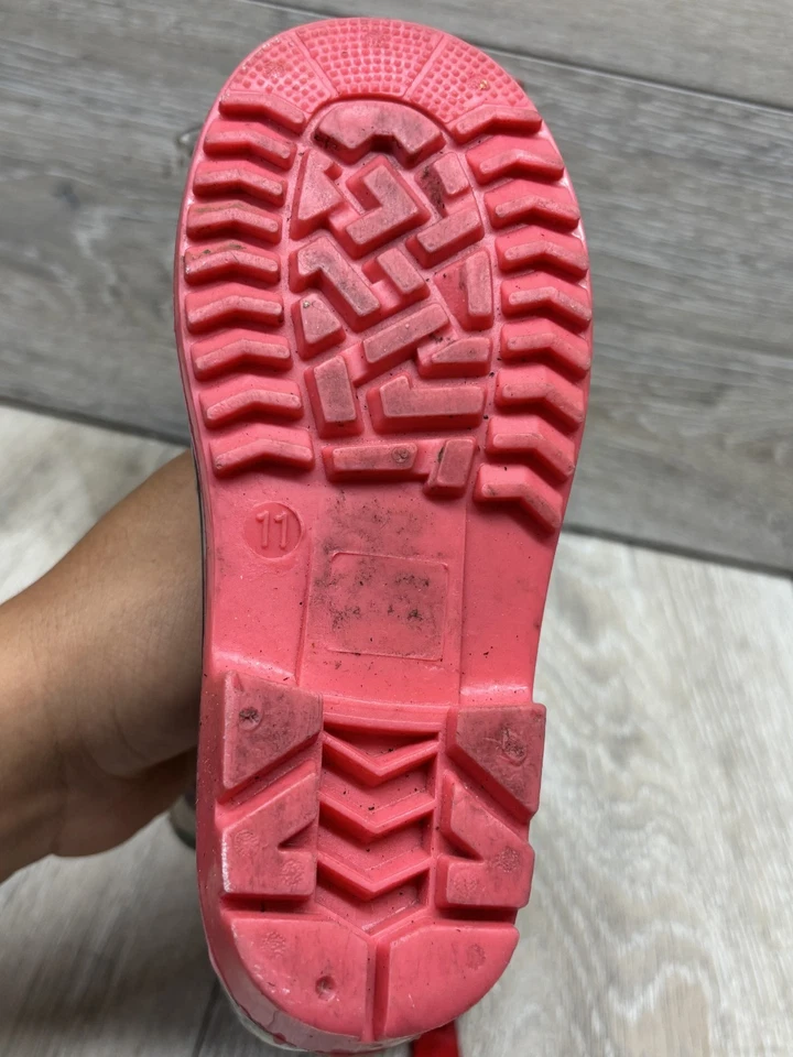 Disney Animators' Collection Niños Pull On Princess Botas de Lluvia Bebé Niñas Talla 11 Foto 3 de 4