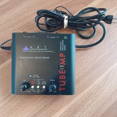 ART Tube MP Microphone Preamp +20dB Gain, Phantom Power, Phase Reverse, XLR/TRS
