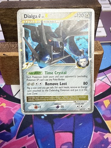 2009 POKEMON PLATINUM 122/127 DIALGA G LV.X - MP/HP