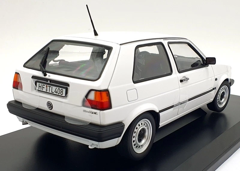 Norev escala 1/18 Diecast 188561 - VW Golf CL 1988 - Blanco LE 1000 piezas Foto 2 de 4
