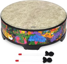 Remo Kids Percussion Gathering Drum - 8 inches x 22 inches, Rainforest