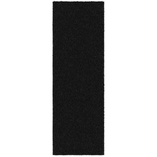 Ottomanson Luxury Non-Slip Rubberback Solid 2x6 Soft Indoor Runner Rug, 2' x 6'