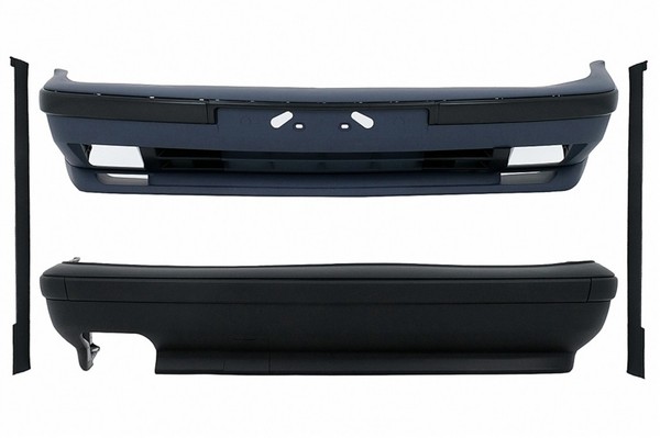 Bodykit StoßStange FüR Bmw 5Er E34 Sedan Touring 1987-1995 M-Tech Design Leisten-image
