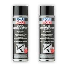 2x Unterbodenschutz LIQUI MOLY 6100 Wachs-Unterboden-Schutz anthrazit/schwarz