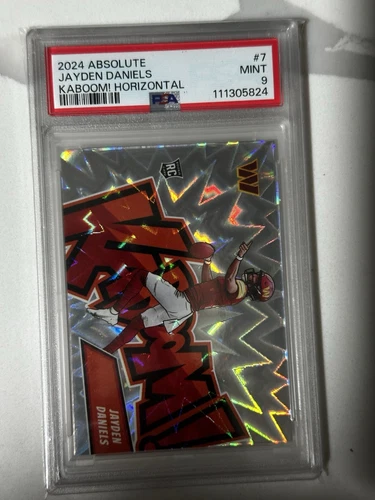 2024 Panini Absolute - Kaboom! Horizontal Jayden Daniels #7 (RC)
