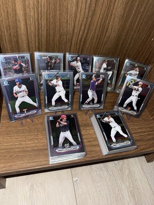 2026 Bowman MLB Chrome 1st Prospects 65 Karten Konvolut Lot alle Top Prospects im Set