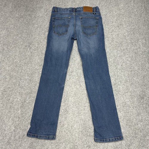 Lucky Brand Jeans Youth Size 14 Blue Denim Pockets Zip Fly - Picture 12 of 14