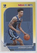 2019-20 Panini NBA Hoops Yellow Brandon Clarke #217 uk2
