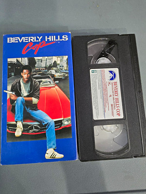 Beverly Hills Cop VHS 1984 Paramount Hi-Fi Dolby Surround R Eddie Murphy