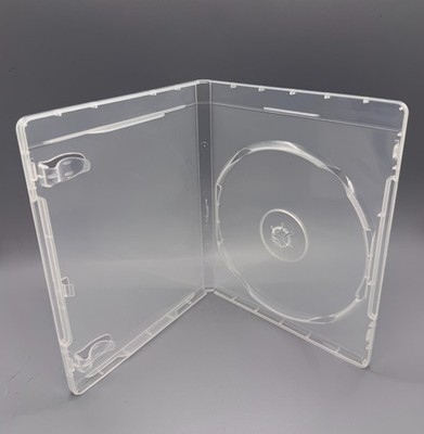 10 New High Quality 12mm PS3/Blu-Ray Game Case, Super Clear, No Logo, BDC-S-CLR