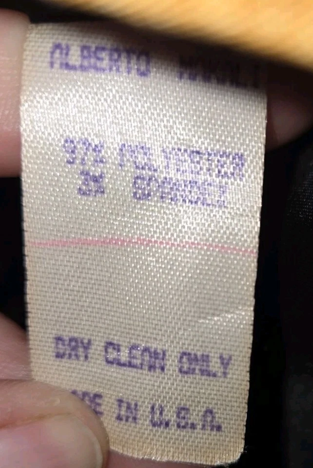 ALBERTO MAKALI FITTED COAT JACKET BLAZER Womens 6 Beaded Art to Wear Vintage? - Image 4 of 4