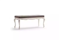Designer Sitzbank Hocker Wohnzimmer SitzmöBel Polster Textil Stoff Bank