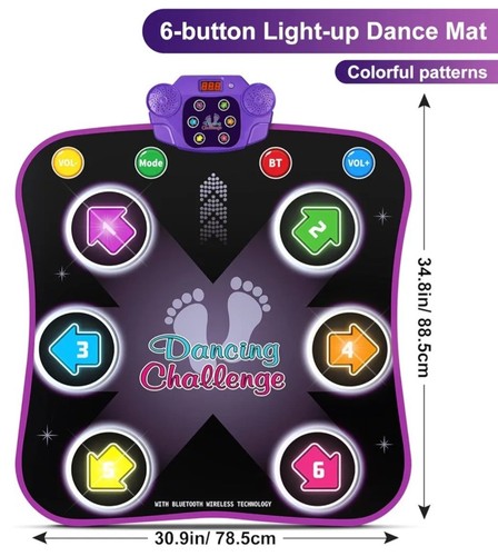 Dancing Challenge Playmat for kids 3-12 years old - Picture 4 of 5