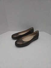SAS Scenic Ballet Flats Loafers Shoes Womens Size 8 Bronze Leather Comfort - EUC