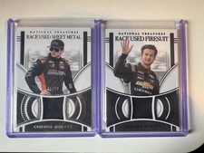 2024 Panini National Treasures - Connor Mosack Race Used - Suit /75 & Metal /99