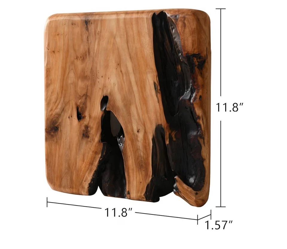 WELLAND 4 Pieces of Handmade Wall Sculptures, Rustic Abstract Wall Décor for ... - Image 3 of 3