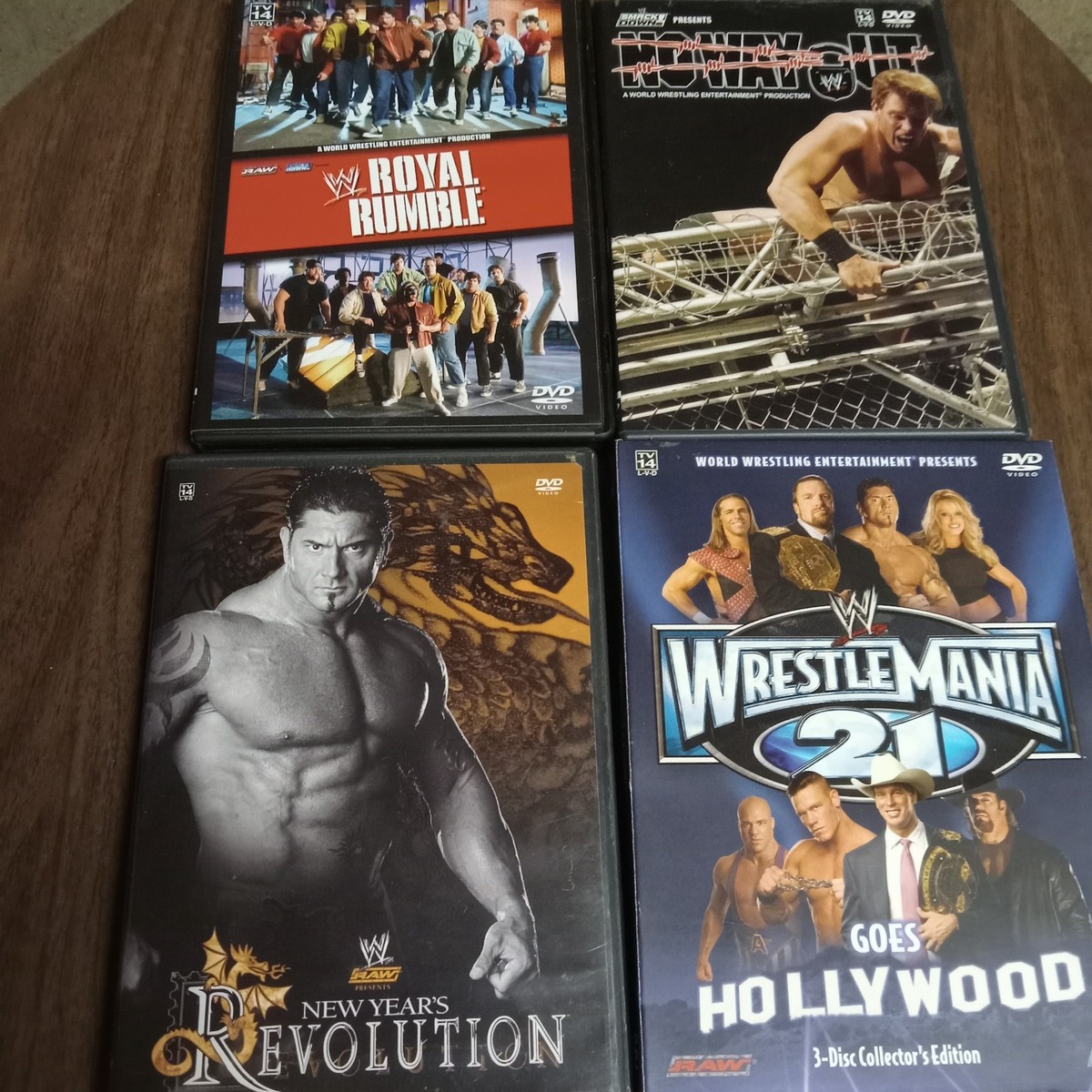 WWE Complete 2005 PPV DVD collection - 15 Events 14 Inserts Cena