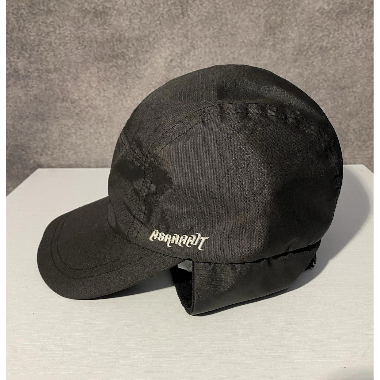BSRABBIT Black Baseball Cap Ear Flap Lined Adjustable Strap One Size
Opens in a new window or tab