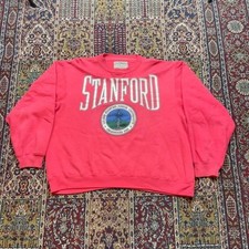 VTG 90s Galt Sand Stanford University ivy league college crewneck sweatshirt L