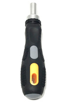 Pittsburgh Ratcheting Screwdriver Rubber Grip