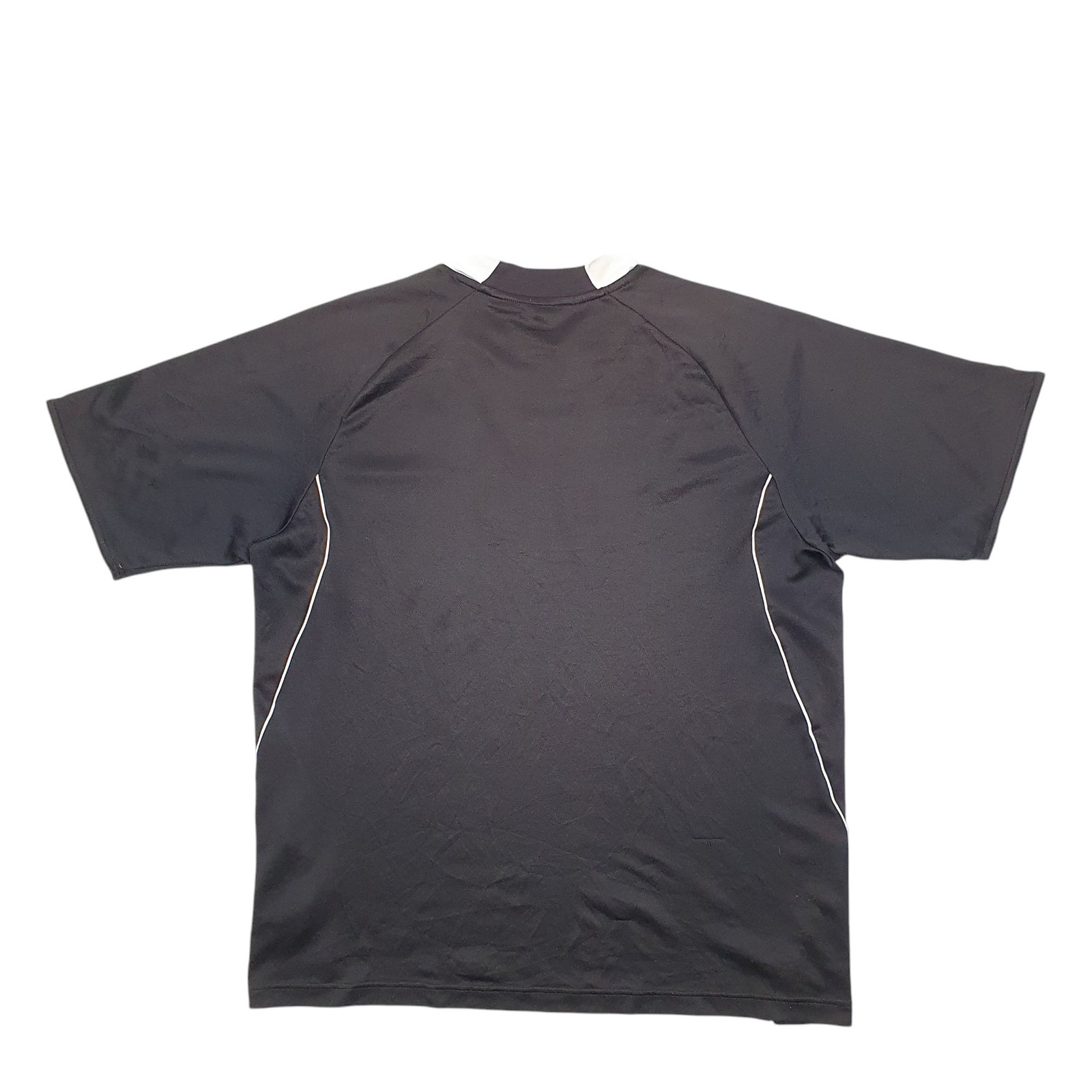 ADIDAS Black T Shirt Tee Short Sleeve Polyester Mens L image 3
