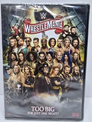 WWE Wrestlemania 36 DVD 2020