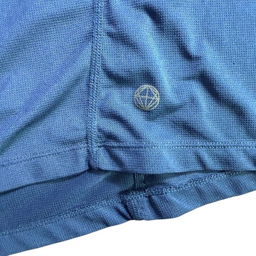 Mondetta Outdoor Project Short Sleeve Crew Neck Active Wear Shirt Blue Size L - Picture 4 of 9