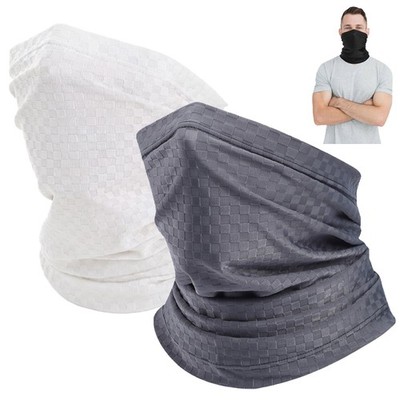 Cooling Neck Gaiter Bandana Face Mask Ice Silk Sun UV Gator Shield for Men Woman