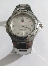TAG Heuer Professional WL-1114 Silver Dial Men's Watch 