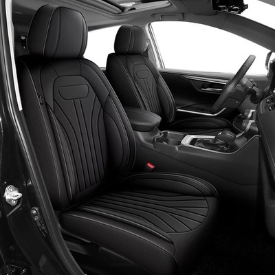 Two front Seat Covers For Toyota Avalon 2001-2022,Faux Leather Seat Cushion