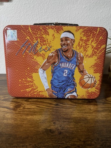 Shai Gilgeous Alexander SGA Lunchbox New - Oklahoma Thunder NBA - Picture 2 of 10