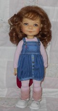 Monique MABEL Doll Wig SIZE 8/9 AUBURN Sophisticated Style Loose Curls NWT