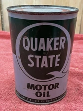 Vintage Quaker State Oil Can