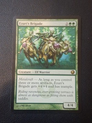 Ezuri's Brigade [Scars of Mirrodin] Magic MTG Lightly Played