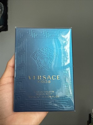 Versace Eros Cologne for Men Eau de Toilette Spray, 3.4 oz (100 Ml)