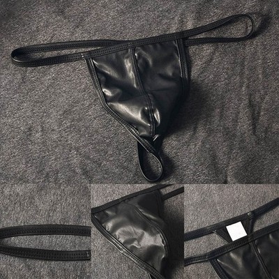 Schwarz 1 * Unterwäsche Slip G-String Low Waist Herren Herren Polyamid/Nylon