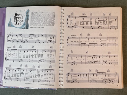Readers Digest Family Songbook of Faith and Joy 129 Songs w/ Lyrics Book 1975 - Picture 6 of 12