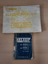 Wartungsanleitung + Ersatzteil Liste Yamaha XS 250 -XS 400