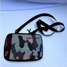 Lululemon Easy Access Crossbody Bag Camo Multi Color Adjustable Strap Mini Pouch