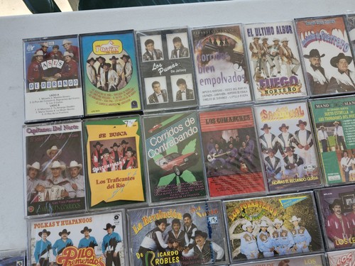 Nortenos De Corridos Cassettes Lote De 57 Original Musica Mexicana Sealed - Picture 2 of 17
