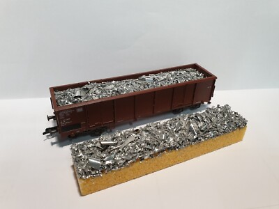 H0 Ladegut Aluminium-Schrottladung für 4achs.offenen Güterwagon Eaos Märklin