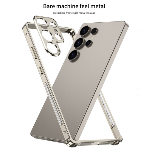 Marco Metal Hard Bumper + protector de objetivo para Samsung S23 S24 S25 Ultra - Imagen 14 de 21