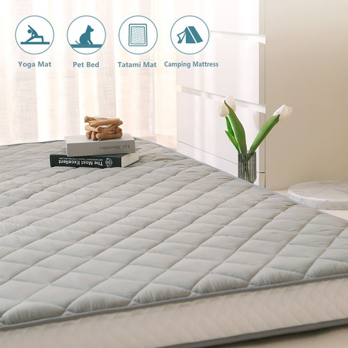 Japanese Floor Mattress Futon Mattress Foldable Mattress Roll Up Tatami Mattress - Picture 6 of 24