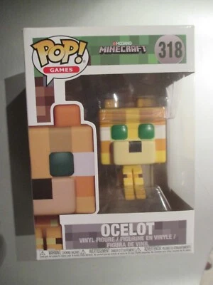 POP FUNKO 318 OCELOT GAMES MINECRAFT figurine - Photo 1/4