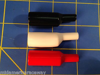 Parma Alligator Clip Boots (3 Colors) - 1 Set - #390S from  Mid America Raceway